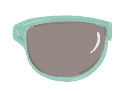 Enkelvoudig glas veraf
