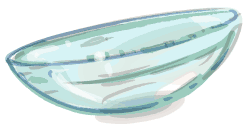 Illustratie van Harde. vormstabiele contactlens | opticien Kluin Meppel